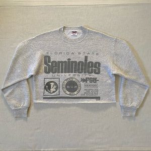 Florida State Seminoles Cropped Sweatshirt